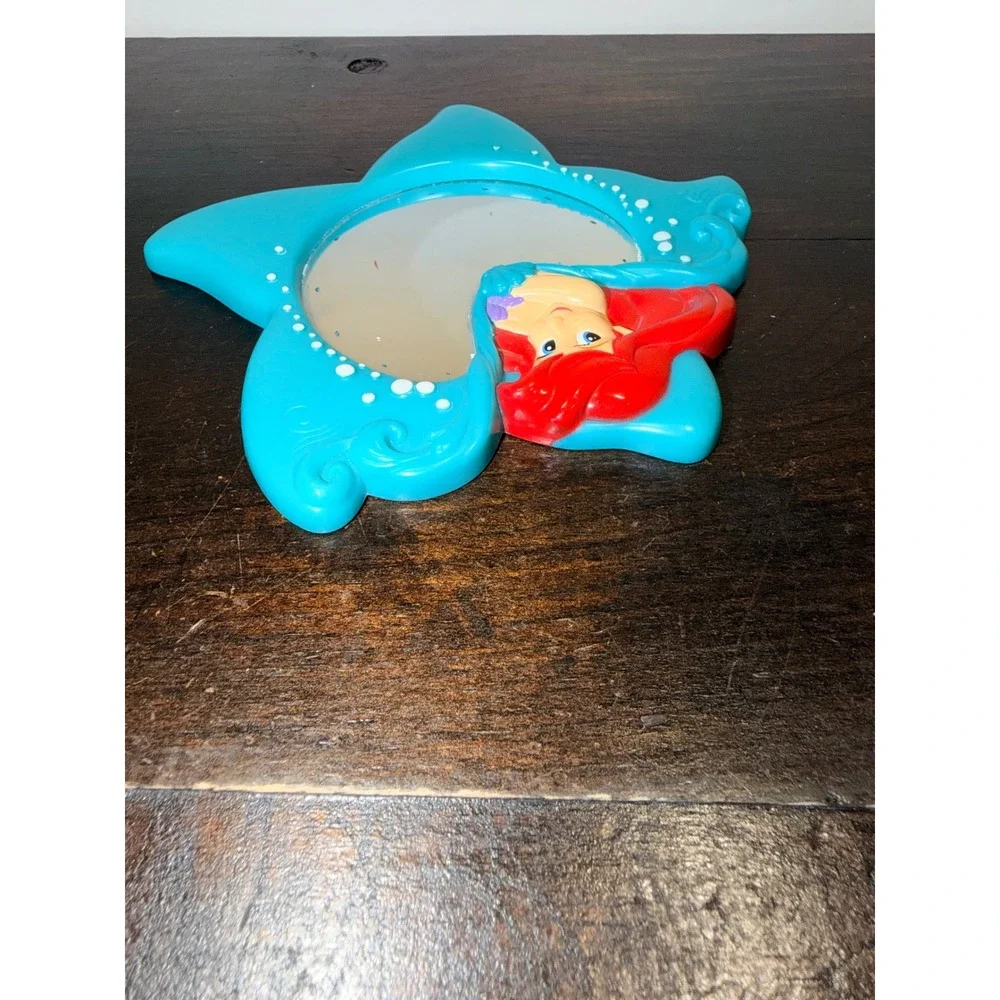 Disney The Little Mermaid Ariel Starfish Wall Mirror Teal 2009 MZB‎ Kids Decor